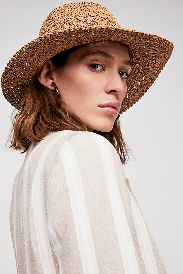 Summerland Crochet Straw Sun Hat By Free People